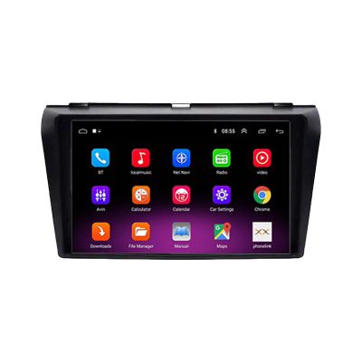 مانیتور اندروید فابریک مزدا 3 قدیم (همراه با کن باس )