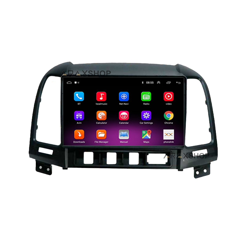 مانیتور-سانتافه-2008 مانیتور اندروید فابریک سانتافه 2008 تا 2012 - Image 1